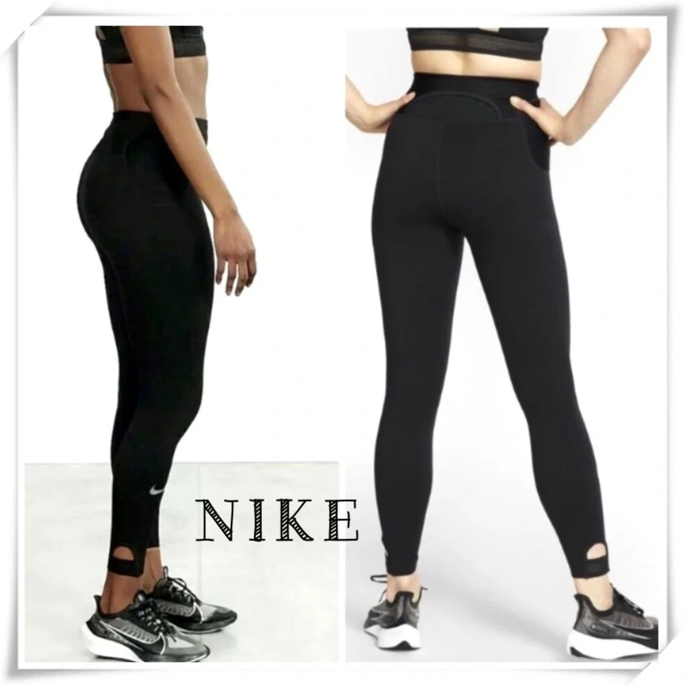 Nike City Ready Winter Running Tights Leggings In Black CK1930 Size XXL - Picture 1 of 12